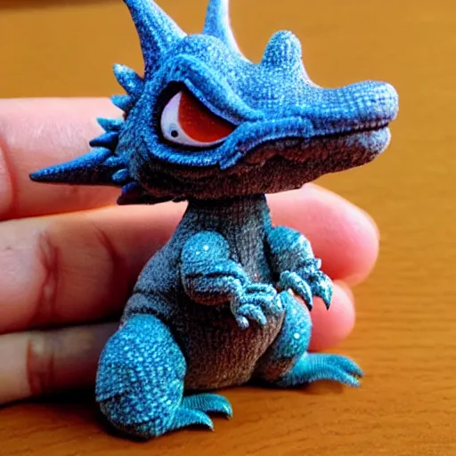 Image similar to Smol chibi Godzilla