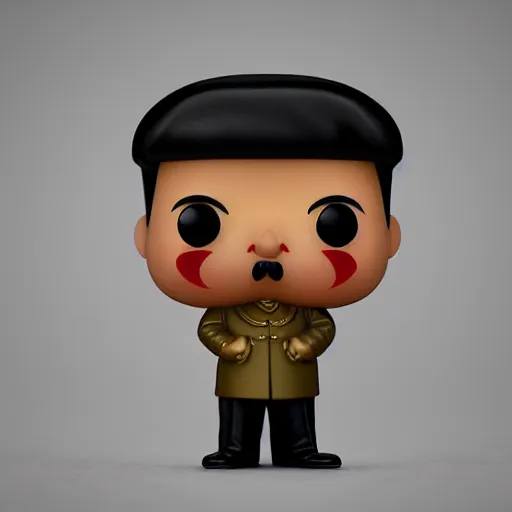 Image similar to “ very very intricate photorealistic photo of a chairman mao funko pop on a white background, award - winning details ”