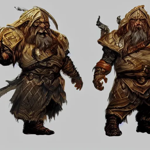 Image similar to a concept art of a angry dwarf from Disciples 2, heavy armor, intricate, detailed, award winning, fantasy, style of Frank Frazetta, concept art, trending on artstation, Dungeon and Dragons