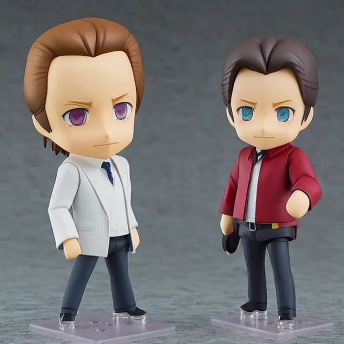 Prompt: Christopher Walken, An anime Nendoroid of Christopher Walken, figurine, detailed product photo