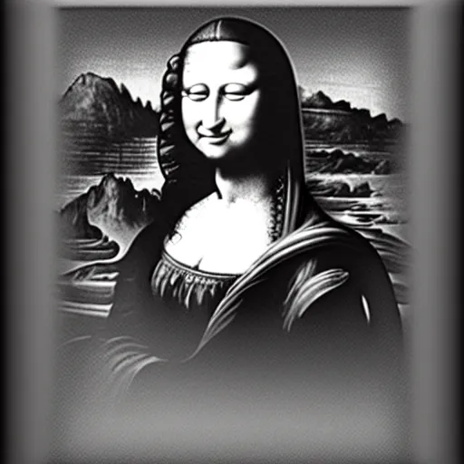 Image similar to Draws a hyper realistic image of monalisa