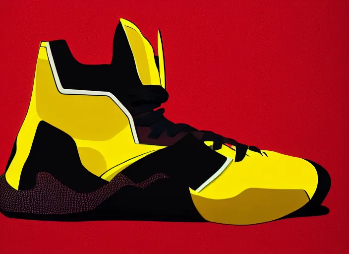 Prompt: basketball sneakers concept of wolverine, trending on artstation, smooth, sharp focus