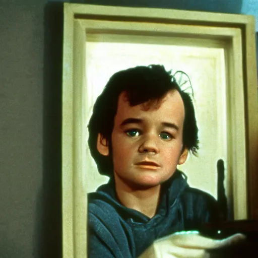 Image similar to bill murray plays the boy in shining ( 1 9 8 0 )