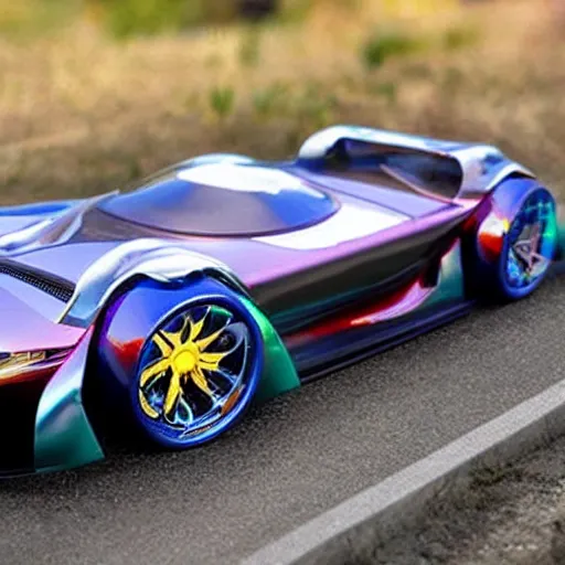 Image similar to hot wheels concept cars irl