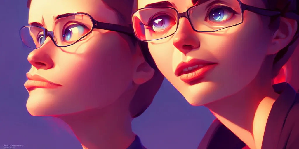 Image similar to low angle portrait of the fauci scientist , tepainting concept Blizzard pixar maya engine on stylized background splash comics global illumination lighting artstation lois van baarle, ilya kuvshinov, rossdraws