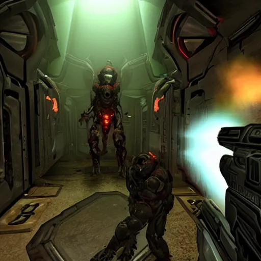 Image similar to doom 3