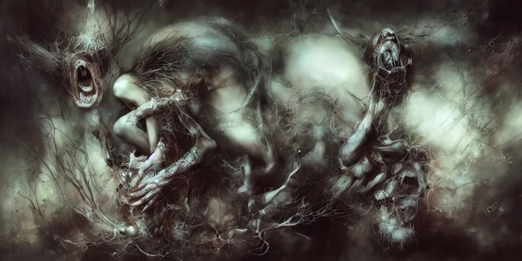 Image similar to The end of an organism, by ryohei hase