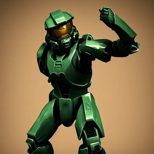 Image similar to master chief doing the tango