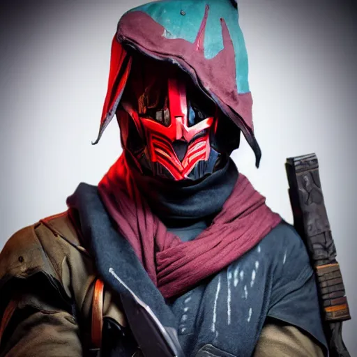 Image similar to nathan fillian as cayde 6