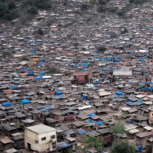 Prompt: slums in America
