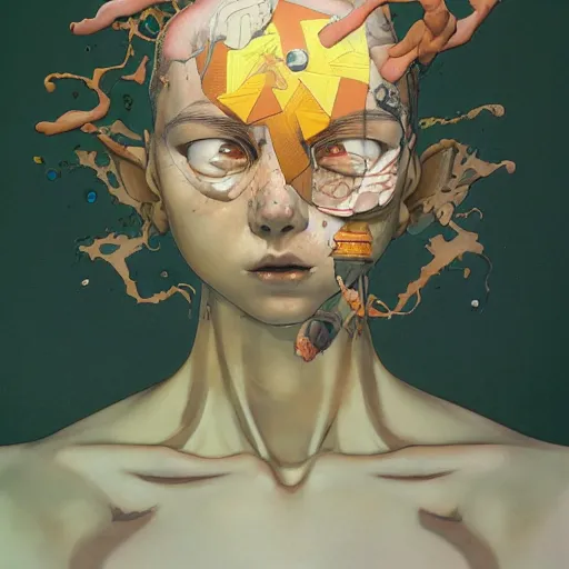 Image similar to prompt : citizen portrait soft light painted by james jean and katsuhiro otomo and erik jones, inspired by akira anime, smooth face feature, intricate oil painting, high detail illustration, sharp high detail, manga and anime 1 9 9 9