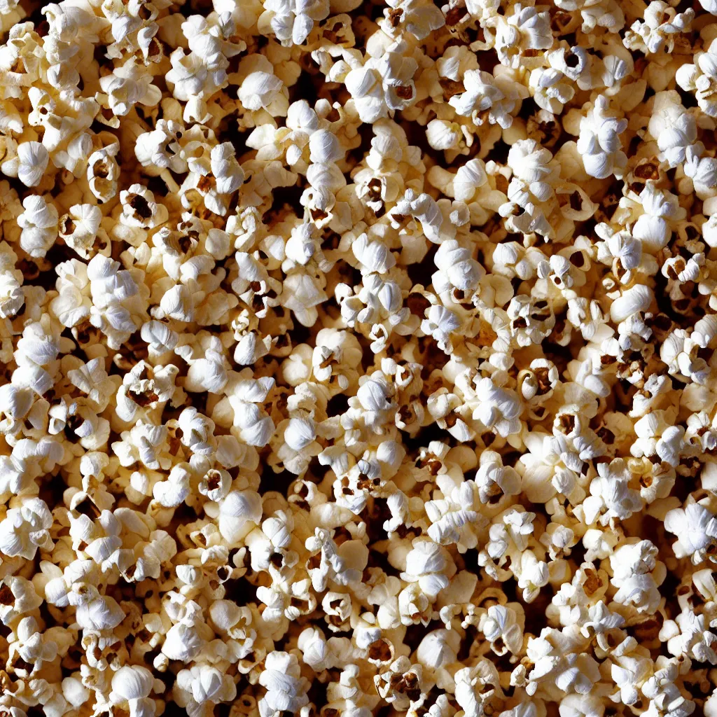 Image similar to seamless popcorn texture art, 4k