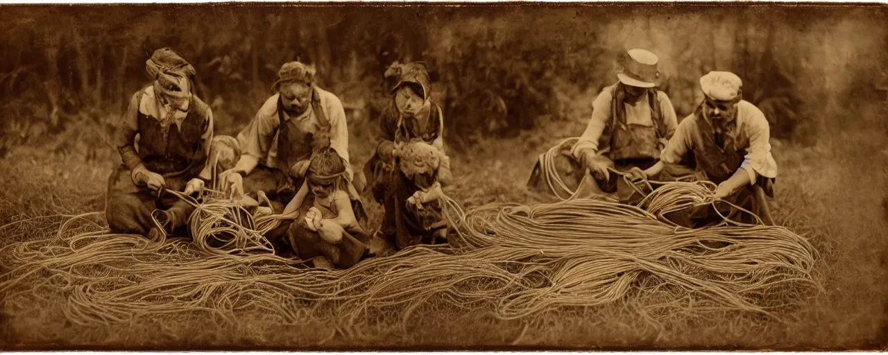 Image similar to harvesting spaghetti during the gold rush, tintype, small details, intricate, sigma 5 0 mm, cinematic lighting, photography, wes anderson, diane arbus, film, kodachrome