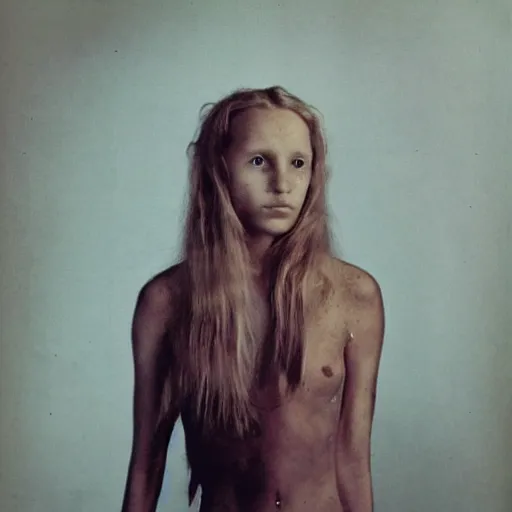 Image similar to a portrait photo of a swedish girl by Annie Liebovitz