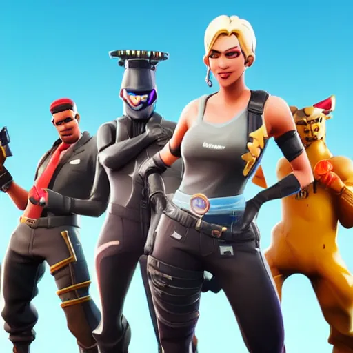 Prompt: me and the boys getting dubs on fortnite