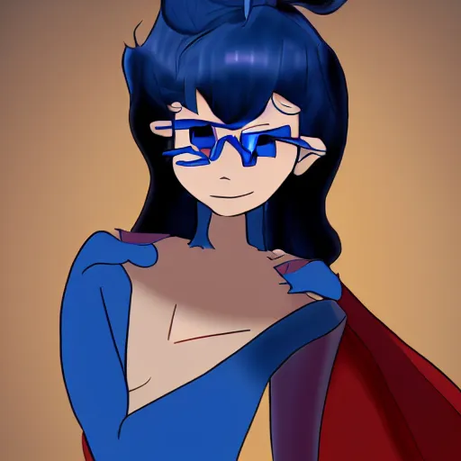 Prompt: Vriska Secret in style of Hades