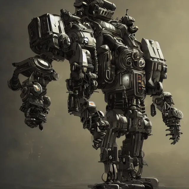 Image similar to greeble, mech kitbash, intricate mechanic, modern technology, gritty, cgsociety