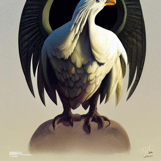 Image similar to quarter length vogue photo portrait of a male aarakocra anthropomorphic eagle, d & d, fantasy, greg rutkowski, frank frazetta, alexandre chaudret, boris vallejo, michael whelan, miro petrov, hr giger, magali villeneuve, donato giancola