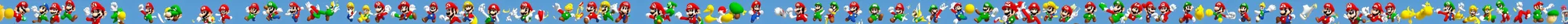 Image similar to super mario bros 1 9 8 5 hd remaster, mario sprite walk cycle sequence, nintendo official media, white background, white background