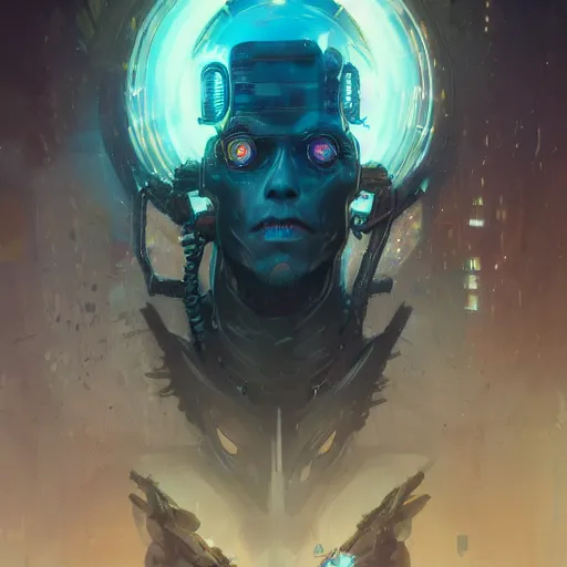 Image similar to portrait of a cybernetic frankenstein, cyberpunk concept art by pete mohrbacher and artgerm and wlop and greg rutkowski and deathburger, digital art, highly detailed, intricate, sci-fi, sharp focus, Trending on Artstation HQ, deviantart, unreal engine 5, 4K UHD image