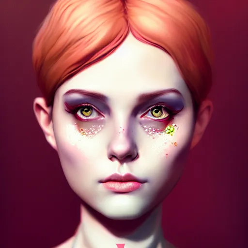 Image similar to portrait budnt cake face, digital art, cinematic, ultradetail, 8k, painting, imaginefx, trending on artstation