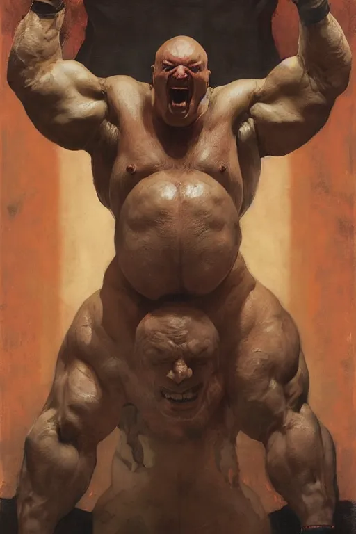 Image similar to portrait of morgan aste as huge hulking supervillain with tentacles for arms, sergey kolesov, lawrence alma tadema, norman rockwell, greg staples, wayne barlow, jacob collins, tom lovell, frank schoonover, neville page