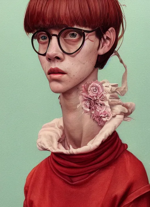 Image similar to portrait :: by Martine Johanna and Simon Stålenhag and Chie Yoshii and wlop and Guillermo del toro :: ornate, dynamic, particulate, rich colors, elegant, centered, artstation, smooth, sharp focus, octane render, 3d