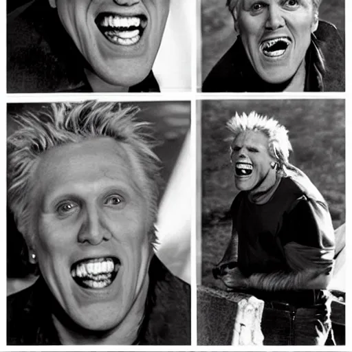 Image similar to gary busey monster