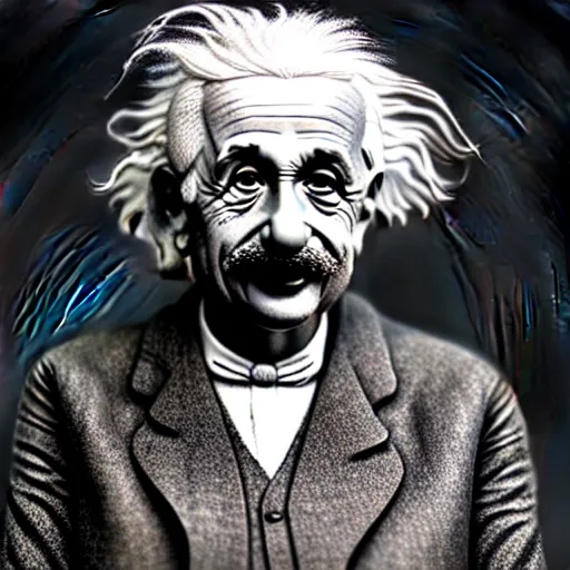 Prompt: albert einstein, highly detailed, extremely high quality, hd, 4 k, 8 k, canon 3 0 0 mm, professional photographer, 4 0 mp, lifelike, top - rated, award winning, realistic, detailed lighting, detailed shadows, sharp, no blur, edited, corrected, trending