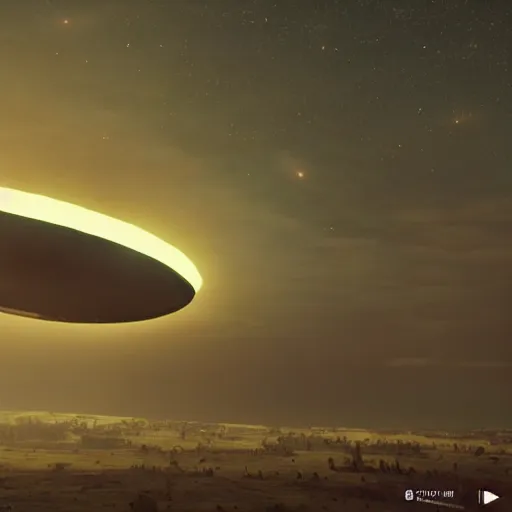 Prompt: leaked top secret footage of an ufo, vintage old shot with an old camera, intricate details, eerie, highly detailed, photorealistic, octane render, 8 k, unreal engine.