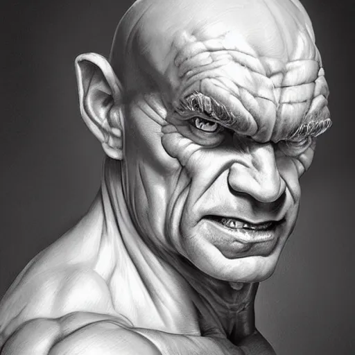 Prompt: a masterpiece portrait of popeye with huge biceps. very detailed eyes. intricate, elegant, highly detailed. trending on artstation, digital art, by stanley artgerm lau, wlop, rossdraws, james jean, andrei riabovitchev, marc simonetti, yoshitaka amano