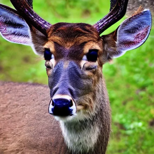 Prompt: 4 k image high quality of a deer in nigeria