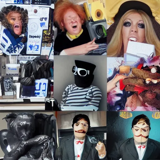 Image similar to the most random things ever.