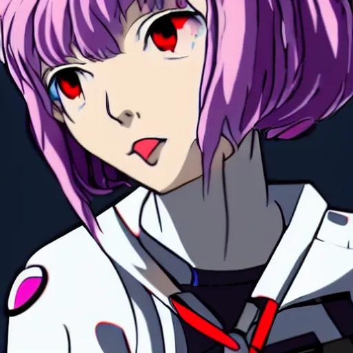 Prompt: Rei Ayanami in her early twenties, in the style of Neon Genesis Evangelion