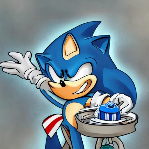 Sonic the Hedgehog Cover Artist Cooks Up Some Delicious Classic Style Fanart