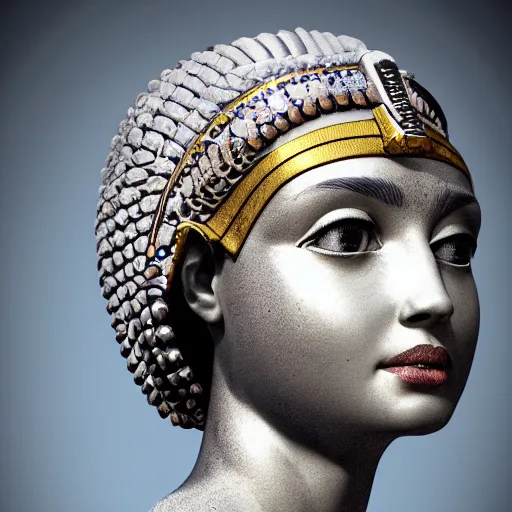Image similar to Cleopatra, photorealist, 4k, DSLR photograph