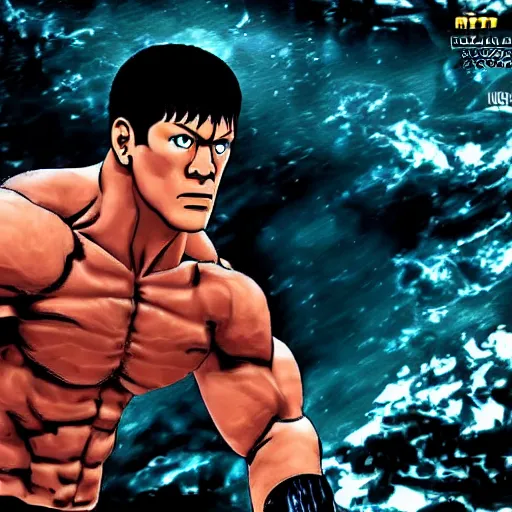 Prompt: john cena in fist of the north star, 4 k