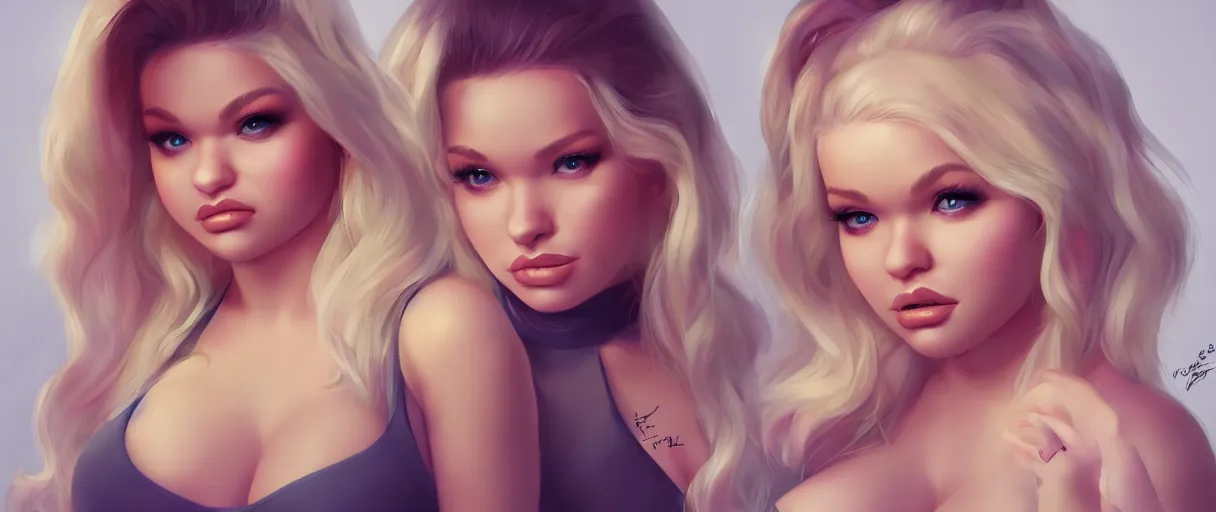 Image similar to very beautiful trisha paytas, happy appearance, ioyful vibe and lighting, cgsociety, artstation, in the style of artgerm