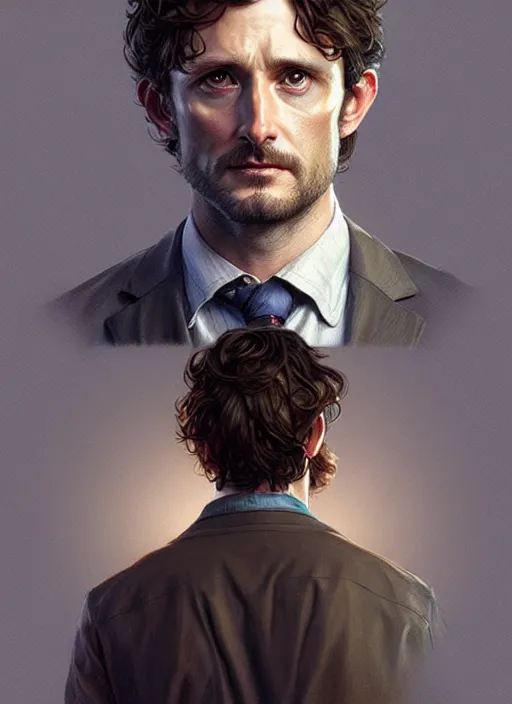 Image similar to ultra realistic illustration, handsome will graham. intricate, highly detailed, digital painting, artstation, concept art, smooth, sharp focus, illustration, art by artgerm and greg rutkowski and alphonse mucha and wlop