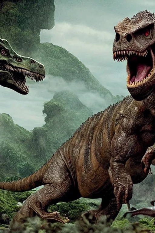carnivore dinosaur, raptor, Tyrannosarus Rex, | Stable Diffusion | OpenArt