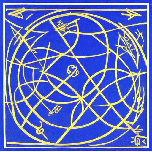 Image similar to an ultra high - resolution 8 k full - canvas scan of a cut - paper illustration of the gemini astrological zodiac sign, by henri matisse. minimalist fine art.