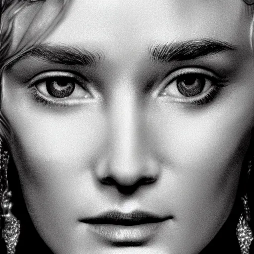 Image similar to fatally dreamlike beautiful face helen of Troy/Diane Kruger, dynamic lighting, cinematic, establishing shot, extremely high detail, shining, photo realistic, cinematic lighting, intricate line drawings, 8k resolution