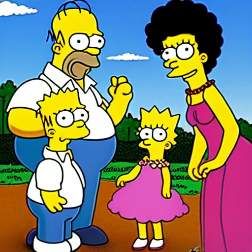 Prompt: the simpsons