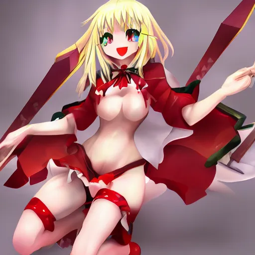 Prompt: flandre scarlet