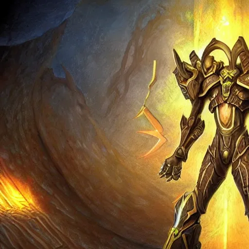 Image similar to starcraft protoss hieroglyphs cave drawing photo