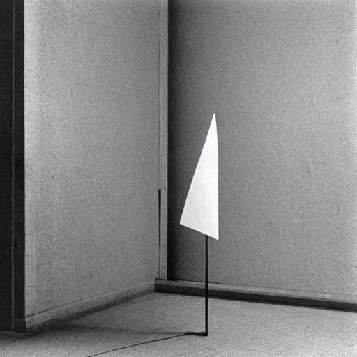 Image similar to an award - winning readymade sculpture, everyday object on a pedestal, empty white room, courtesy of centre pompidou archival pigment print by marcel duchamp