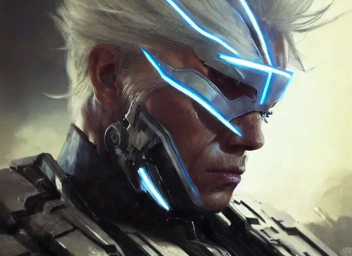 Raiden Face  Metal gear solid, Metal gear rising, Metal gear