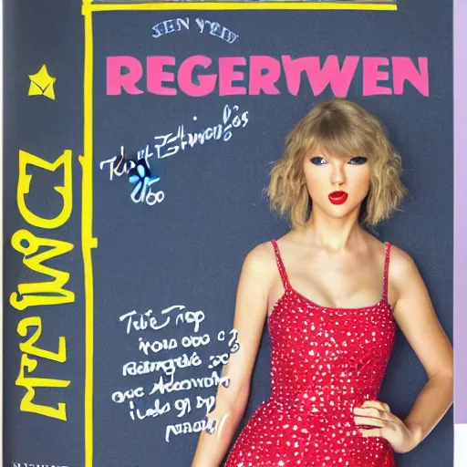 Image similar to little miss taylor swift by roger hargreaves and jim henson