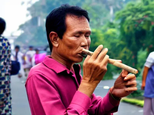 Image similar to indonesians smoking