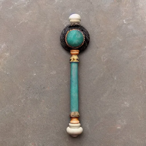 Image similar to handmade soapstone crosier